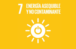Imagen ícono ODS 7. Energía asequible y no contamienante