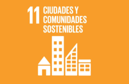 Imagen ícono ODS 11. Ciudades y Comunidades Sostenibles