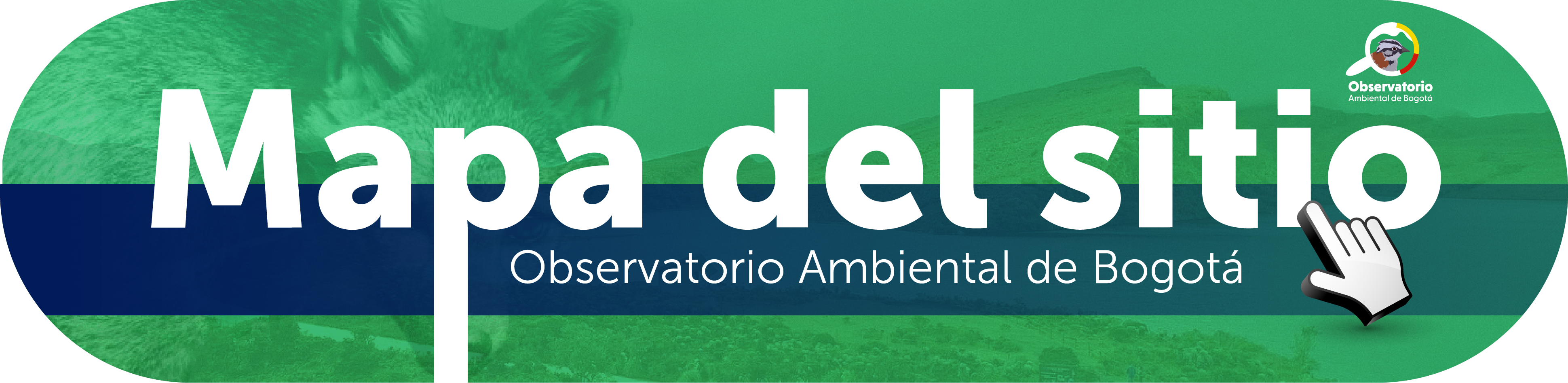 Mapa del sitio - Observatorio Ambiental de Bogotá