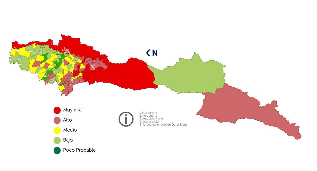 Imagen del mapa de indice de vulnerabilidad