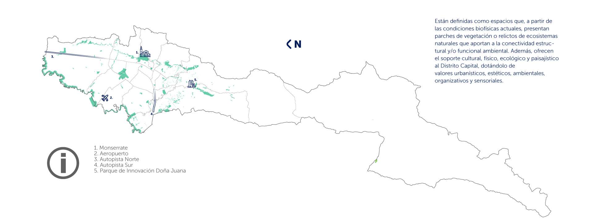 Mapa de áreas de amenaza y riesgo