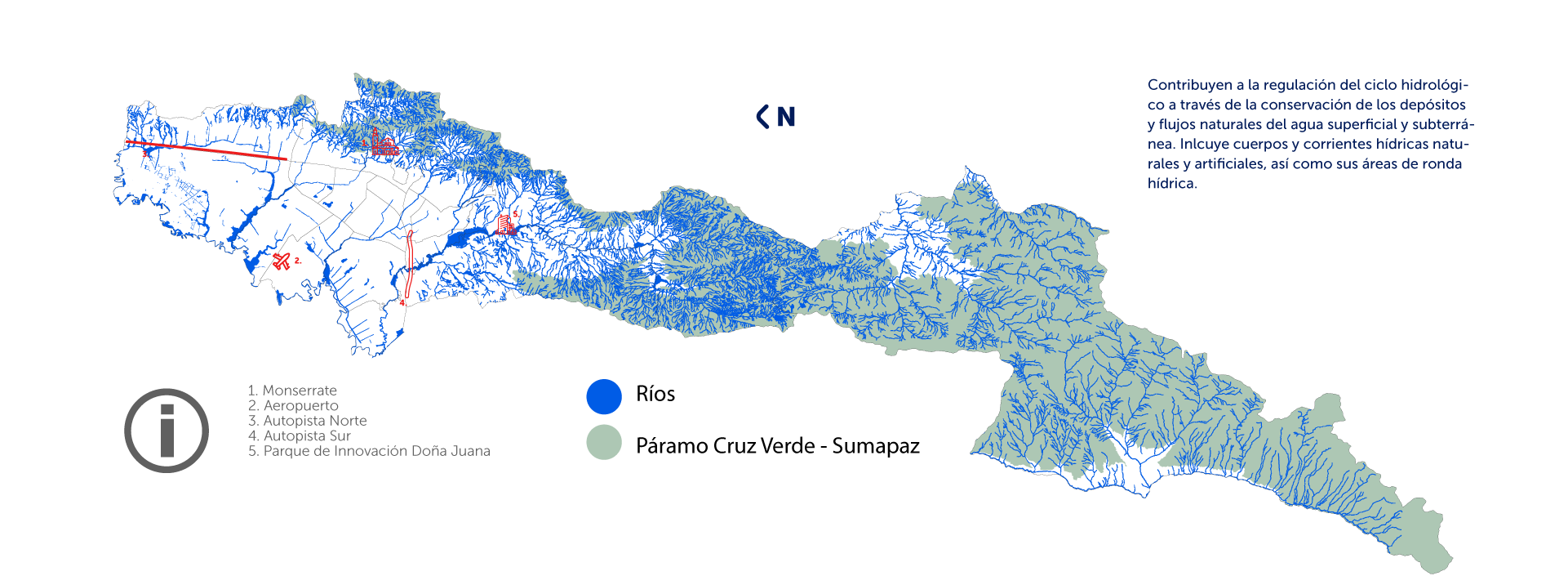 Mapa de áreas del sistema de servicios públicos domiciliarios