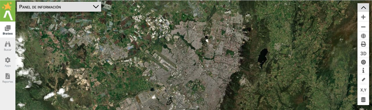 Imagen enlace para acceder al visor geográfico ambiental de Bogotá