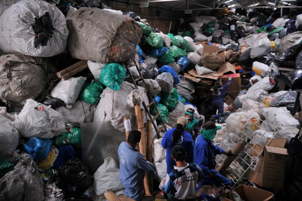 Reciclaje en Bogotá.