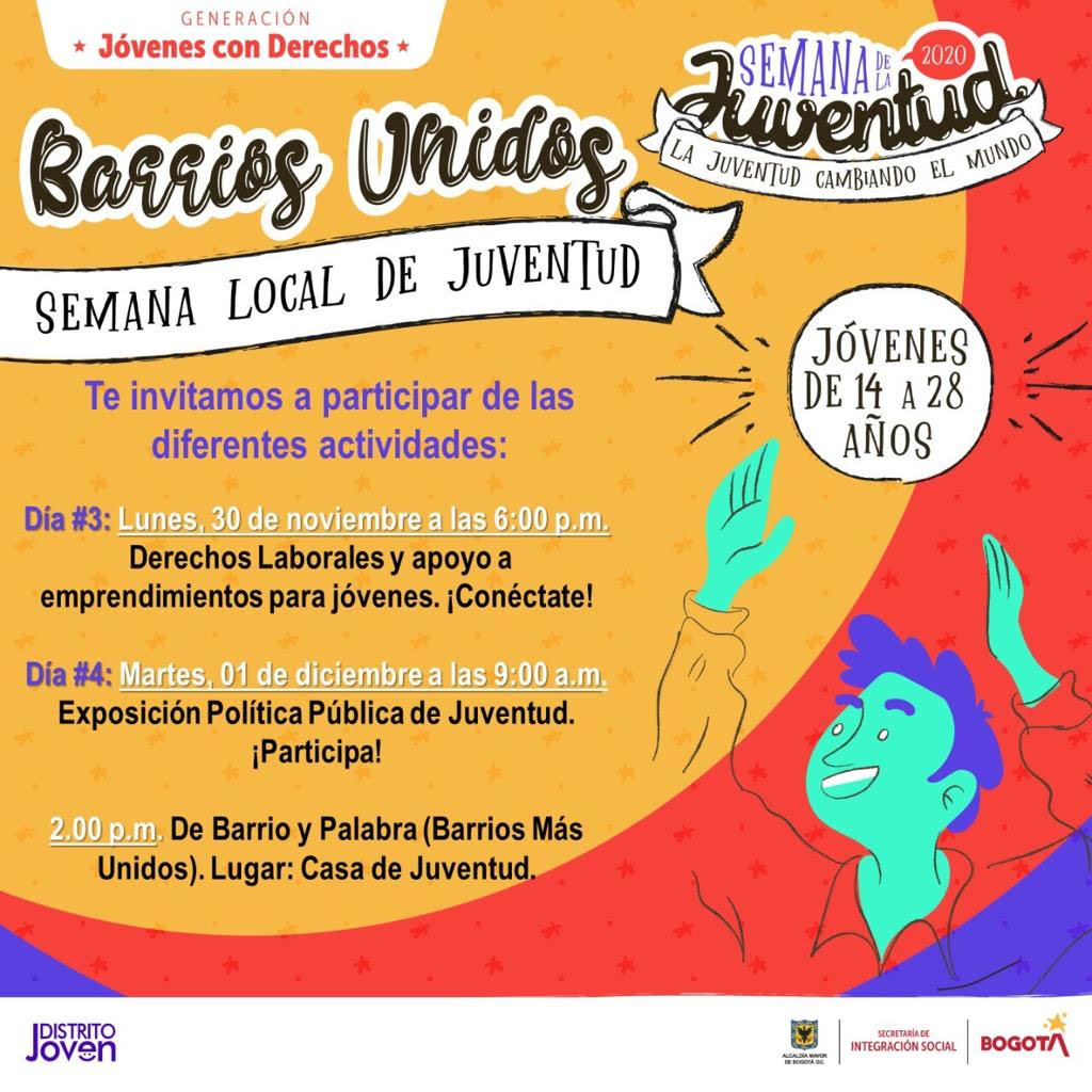 ¡Semana de la juventud! Participa en los bicirecorridos por Barrios ...