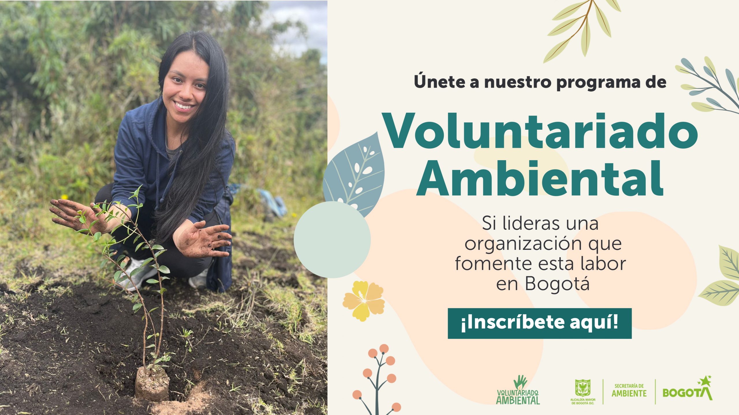 Voluntariado Ambiental en Bogotá: Pieza SDA