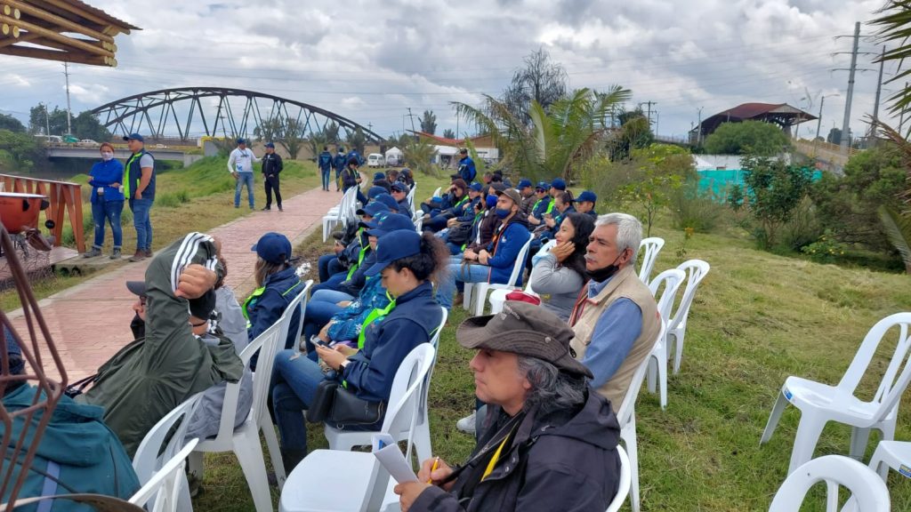 Comunidad y entidades se reúnen para celebrar el Día del Río Bogotá: Foto Patricia González 
