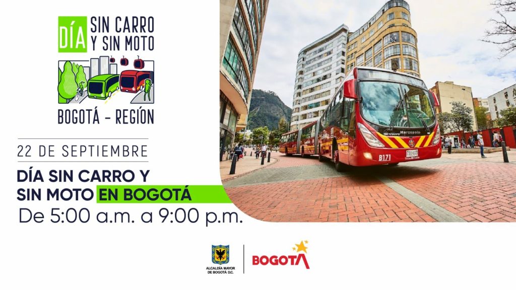 Día sin carro y sin moto: Pieza Alcaldía Mayor de Bogotá