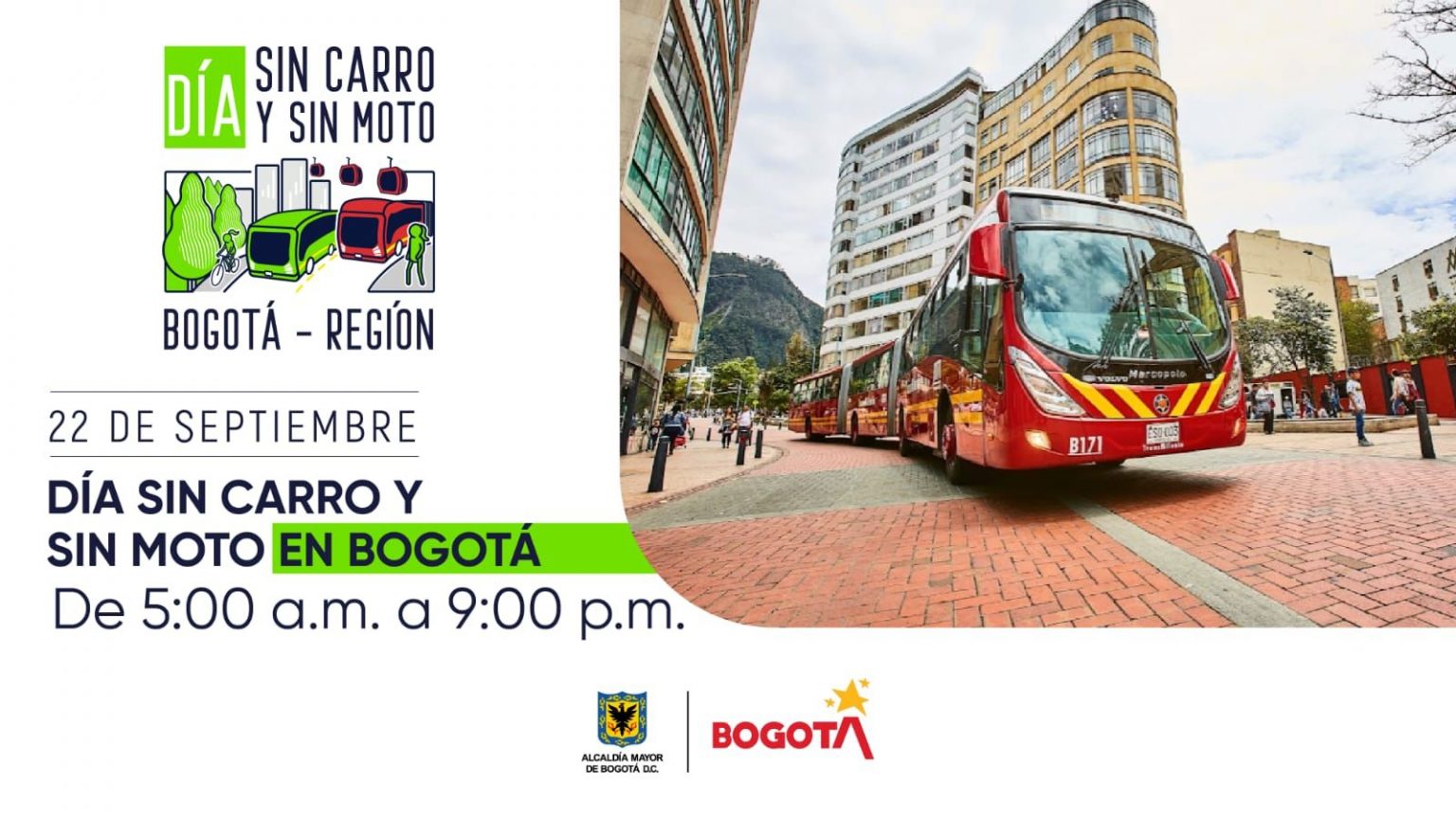Día sin carro y sin moto en Bogotá 2022 ¿Mejora la calidad del aire?