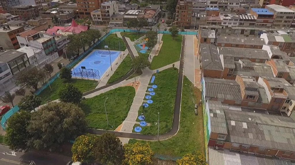 Parque Antonio Nariño . Foto Alcaldía de Bogotá