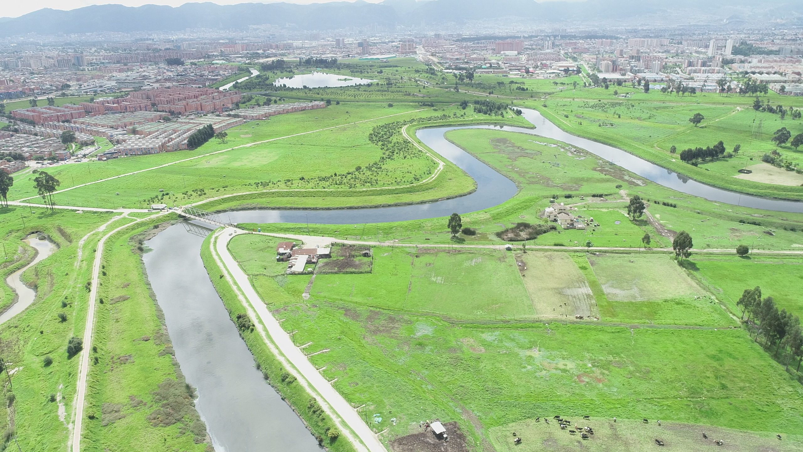 Río Bogotá, uno de los 5 conectores ecosistémicos. Foto SDA