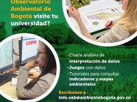 Observatorio Ambiental de Bogotá visita universidades y colegios.