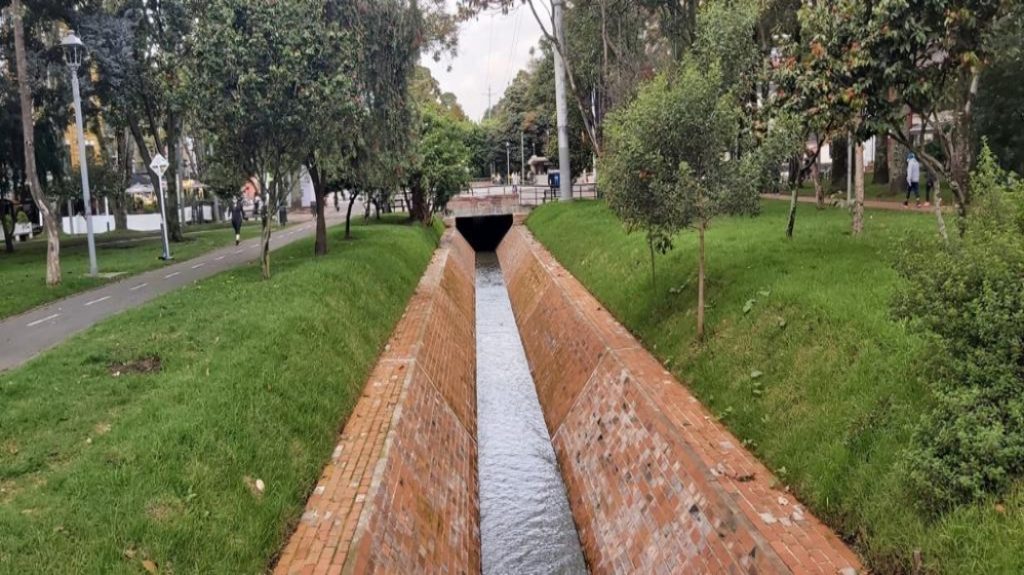 Canal Virrey -Foto: Empresa de Acueducto y Alcantarillado de Bogotá.