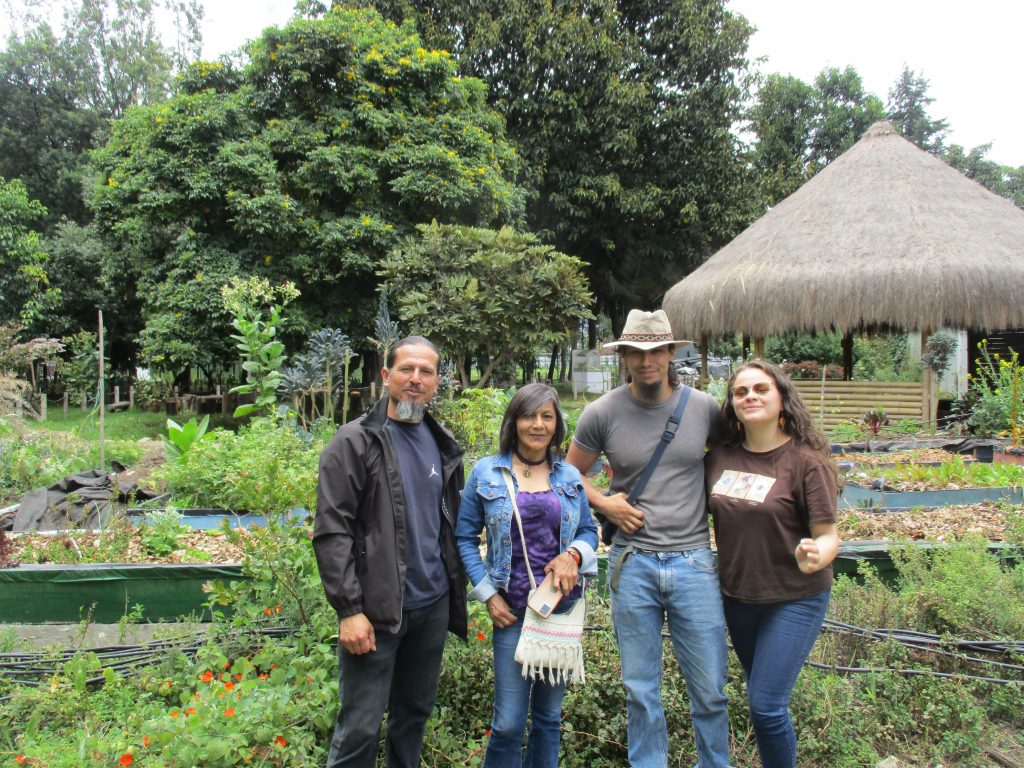 Foto de Juliana Gómez: Integrantes de la Red Agroecológica de Puente Aranda