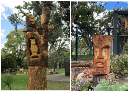 Obras realizadas por  Miguel Salinas Páez: foto OAB