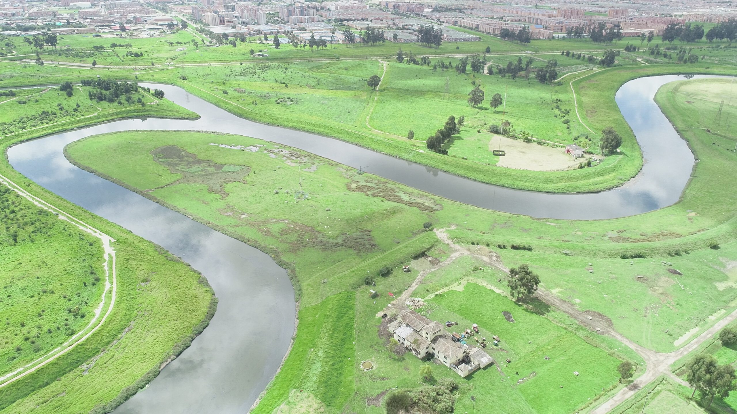 Río Bogotá: foto SDA