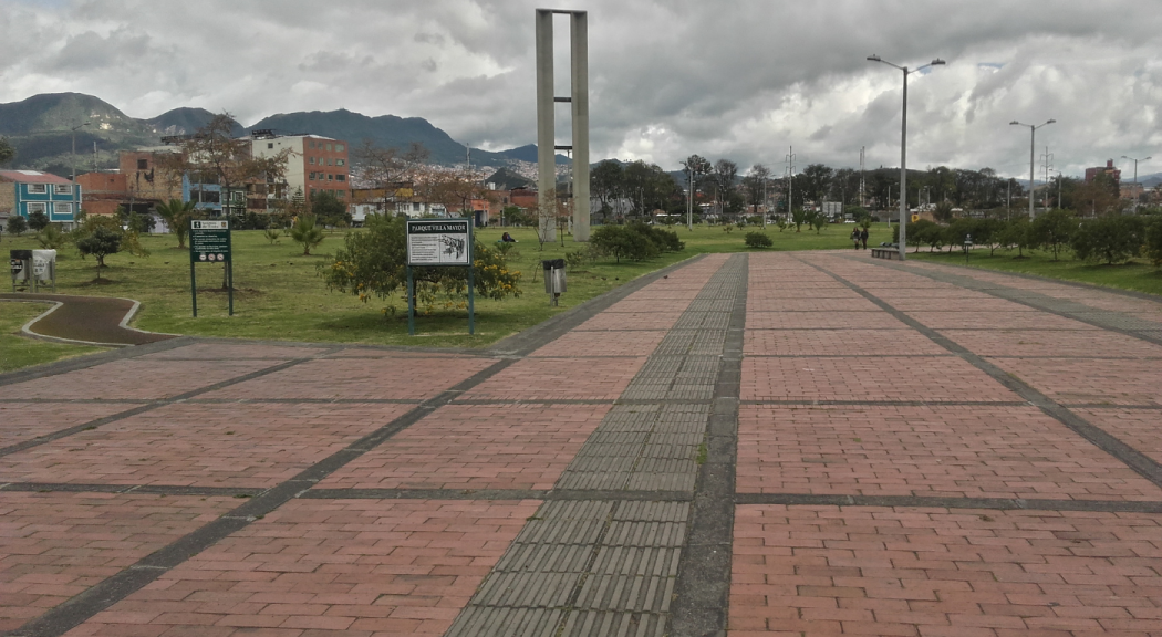 Parque contemplativo Villa Mayor - foto Alcaldía Mayor de Bogotá : https://bogota.gov.co/que-hacer/cultura/vive-una-noche-del-recuerdo-en-villa-mayor